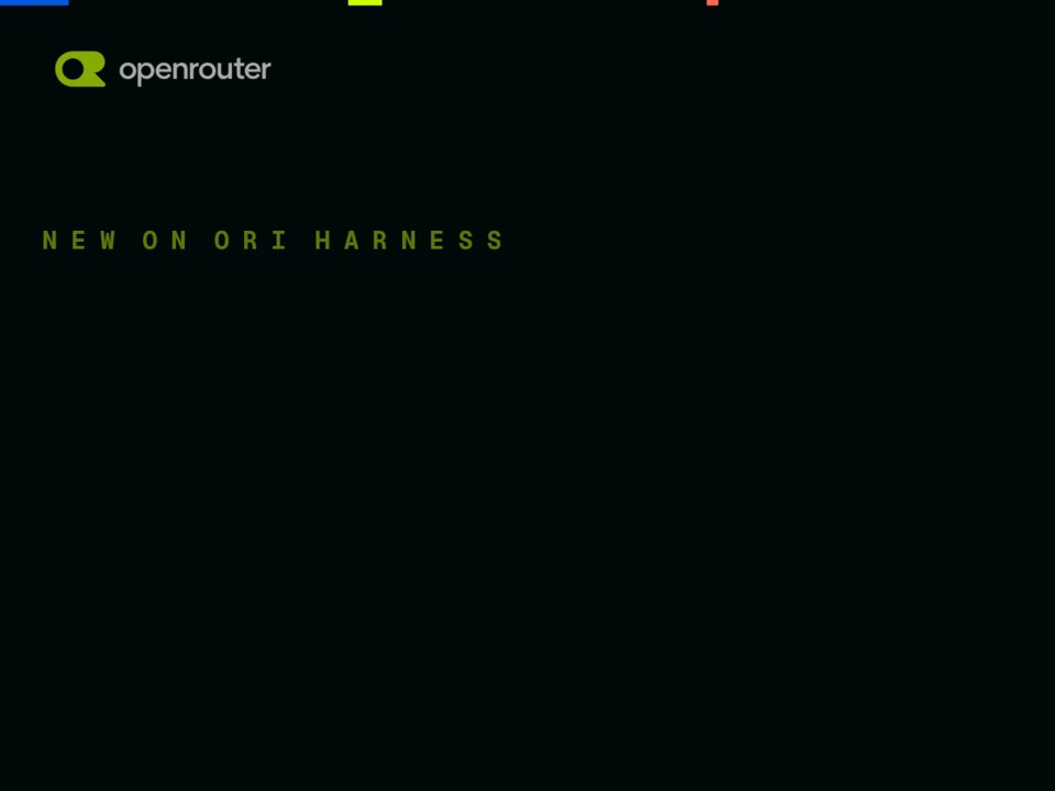 OpenRouter 推出 Ori DeepSeek Harness 一键部署工具 配图