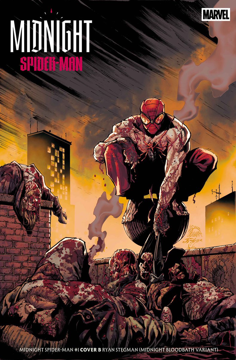蜘蛛侠恐怖漫画系列发布 Ryan Stegman 绘制的新视觉图 配图