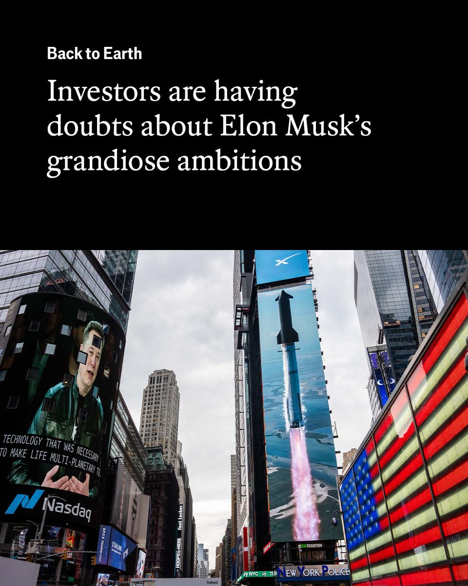 马斯克对SpaceX与Starlink的宏大承诺引发股市涟漪 配图