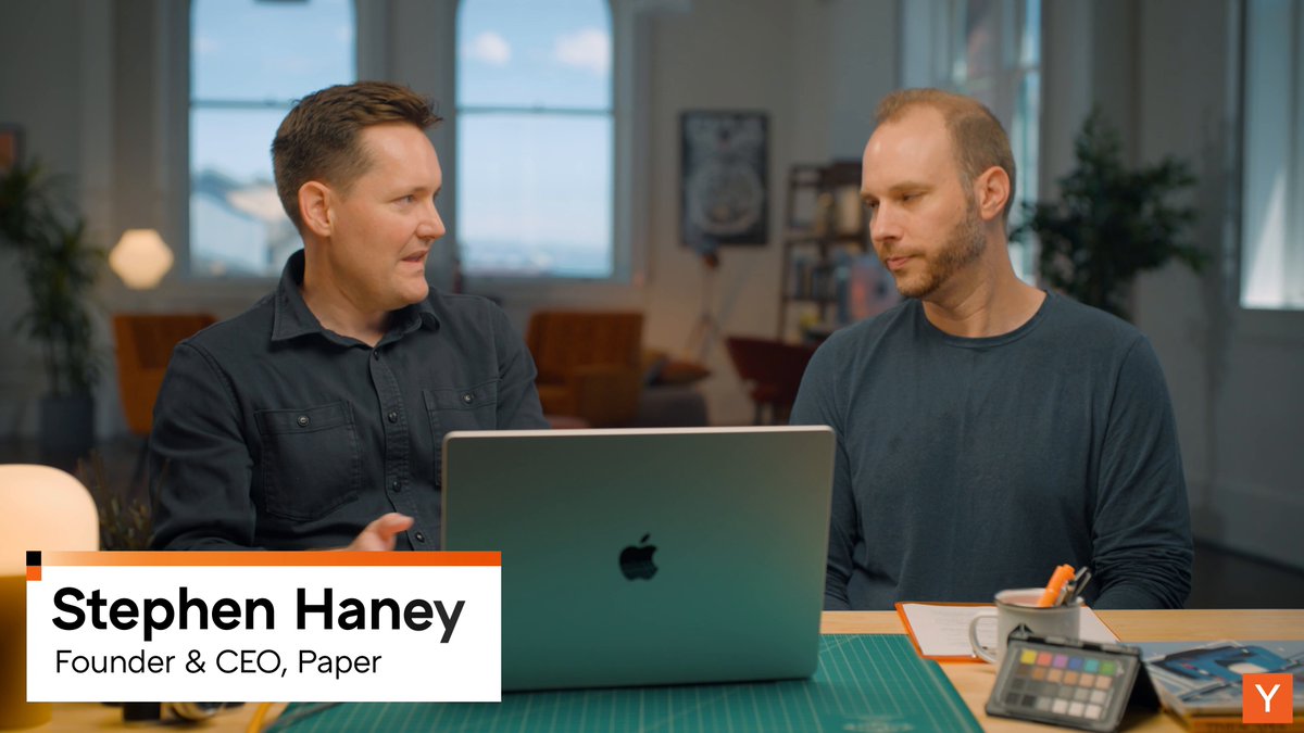 YC 节目探讨 AI 设计工具 Paper 及其智能体工作流 配图