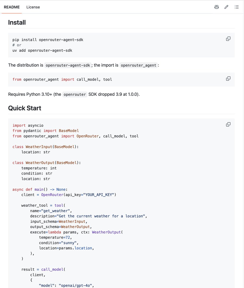 OpenRouter 发布 Python 与 Go 语言 Agent SDK 配图