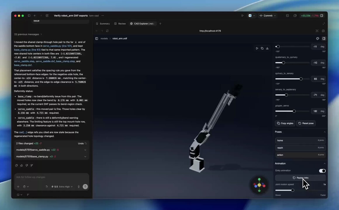 开源工具链实现AI生成7自由度机械臂3D模型 配图