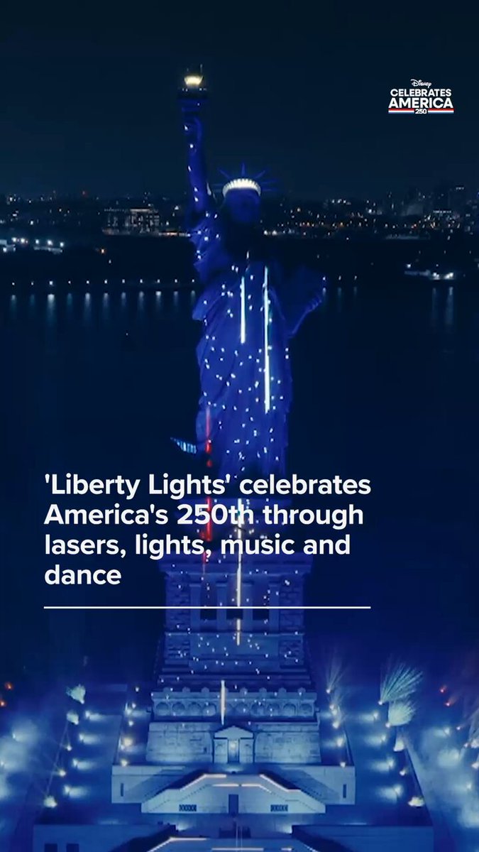 法国推出“Liberty Lights”灯光音乐秀庆祝美国建国250周年 配图