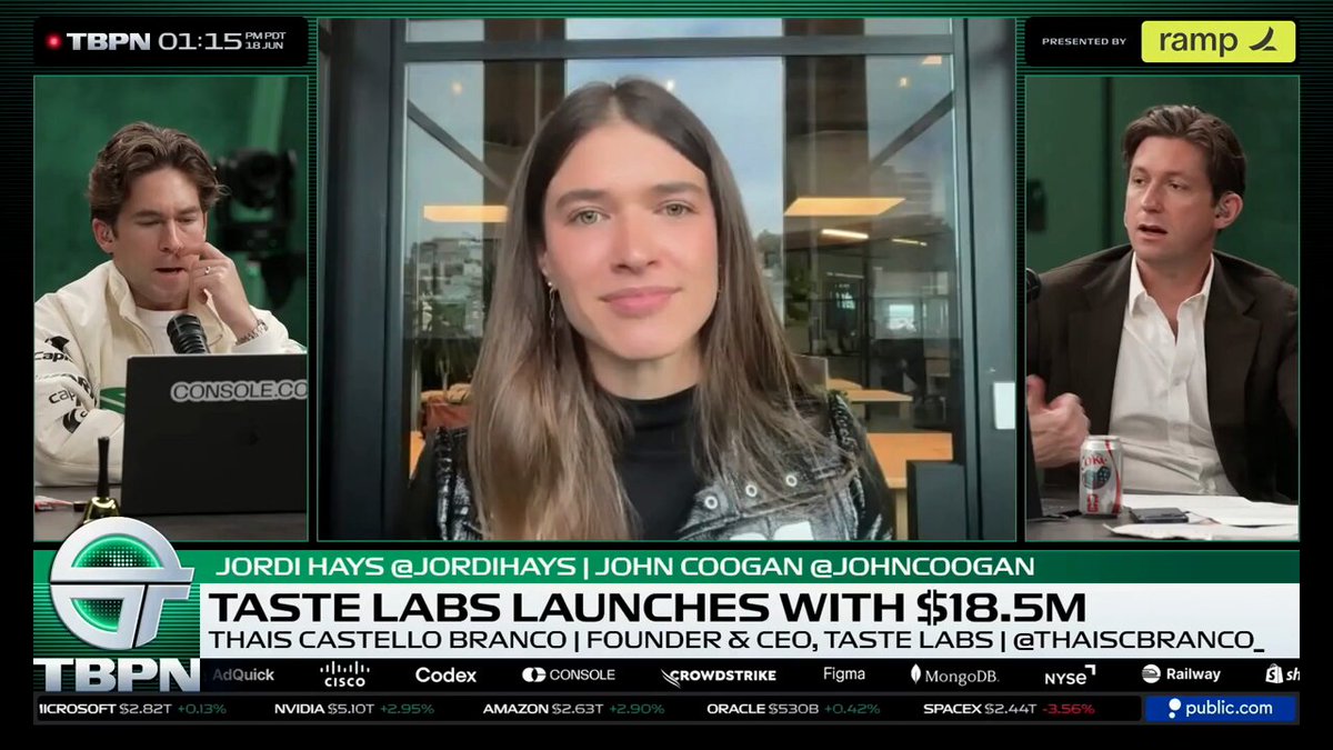 Taste Labs 上线两天称需求远超承载能力，并已宣布完成1850万美元种子轮融资 配图