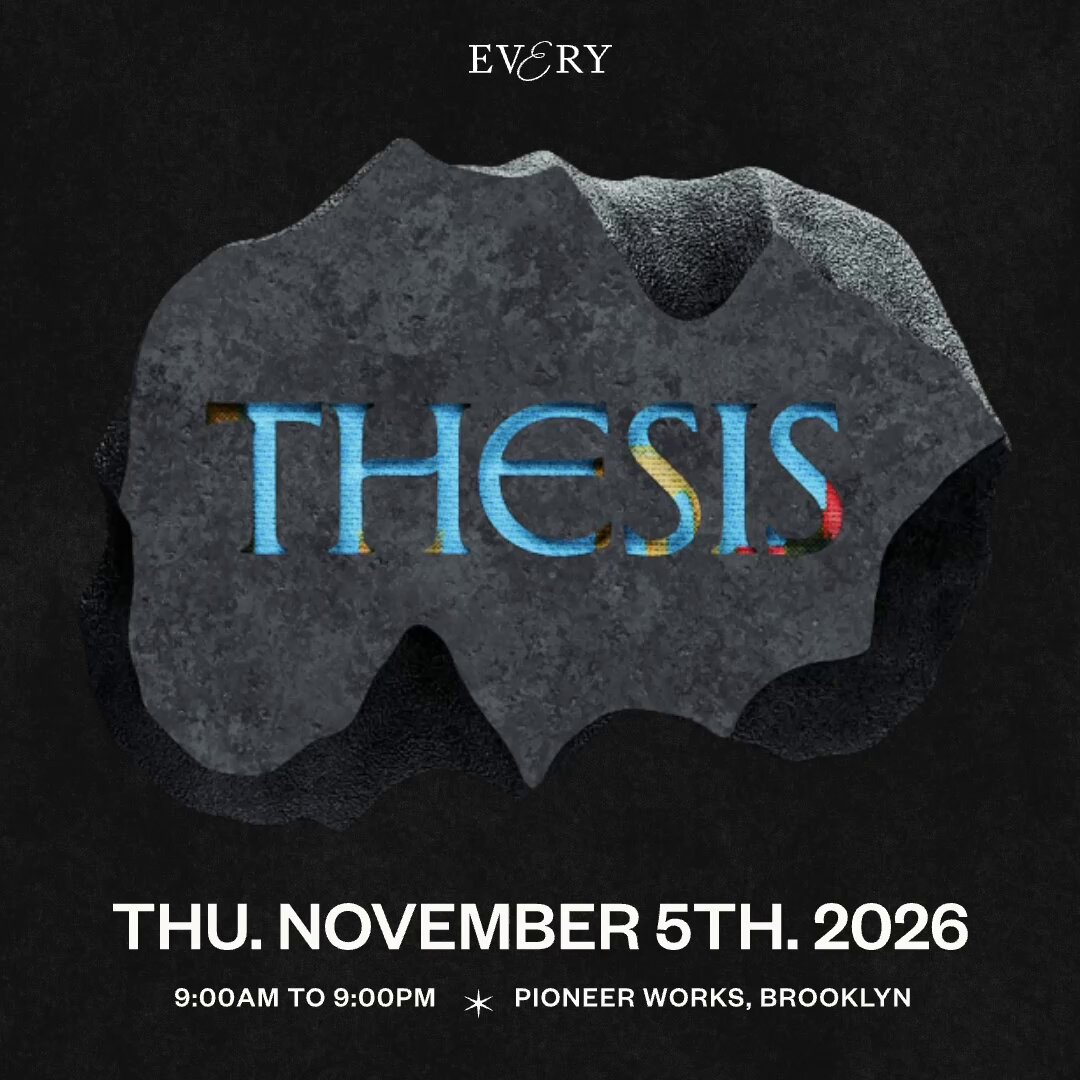 Every 宣布举办年度会议 Thesis 探讨 AI 时代人类工作形态 配图
