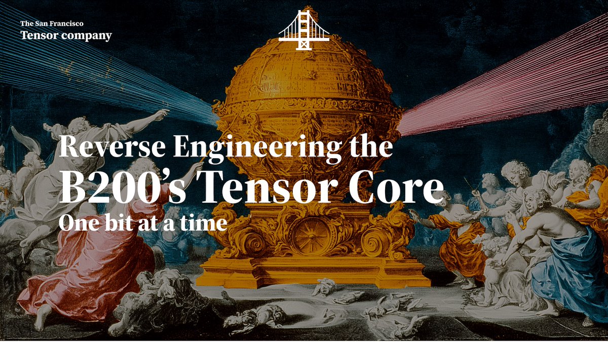 开发者成功逆向工程 NVIDIA B200 Tensor Core 指令并构建精确软件模型 配图