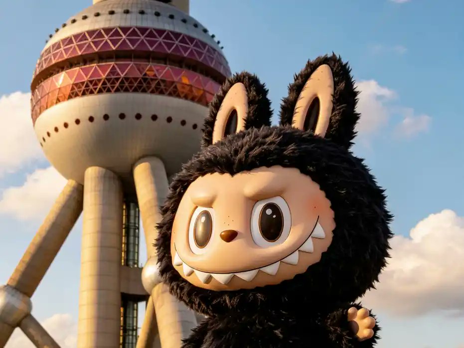 东方明珠与泡泡玛特合作，9月4日在上海推出潮玩嘉年华 配图