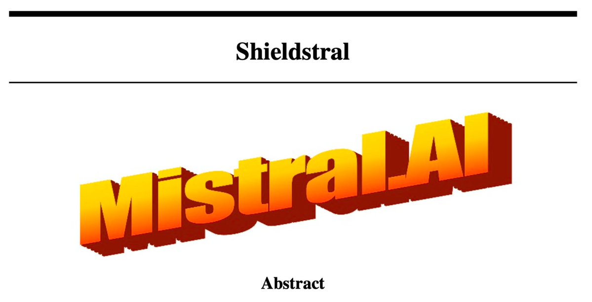 Mistral AI 发布支持图文双模态的内容审核模型及技术报告 配图