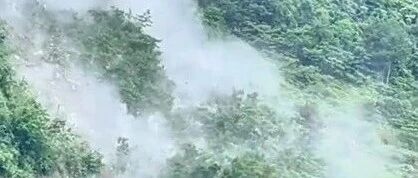 贵州村民提前3分钟预警崩塌救下55人获应急管理部表扬 配图