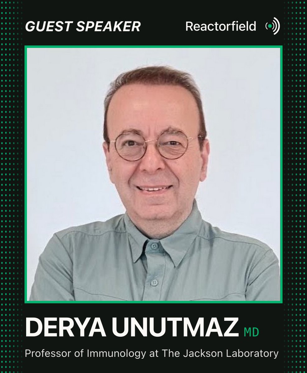 免疫学家 Derya Unutmaz 将作为嘉宾参与 Reactorfield 分享 AI 原生研究经验 配图