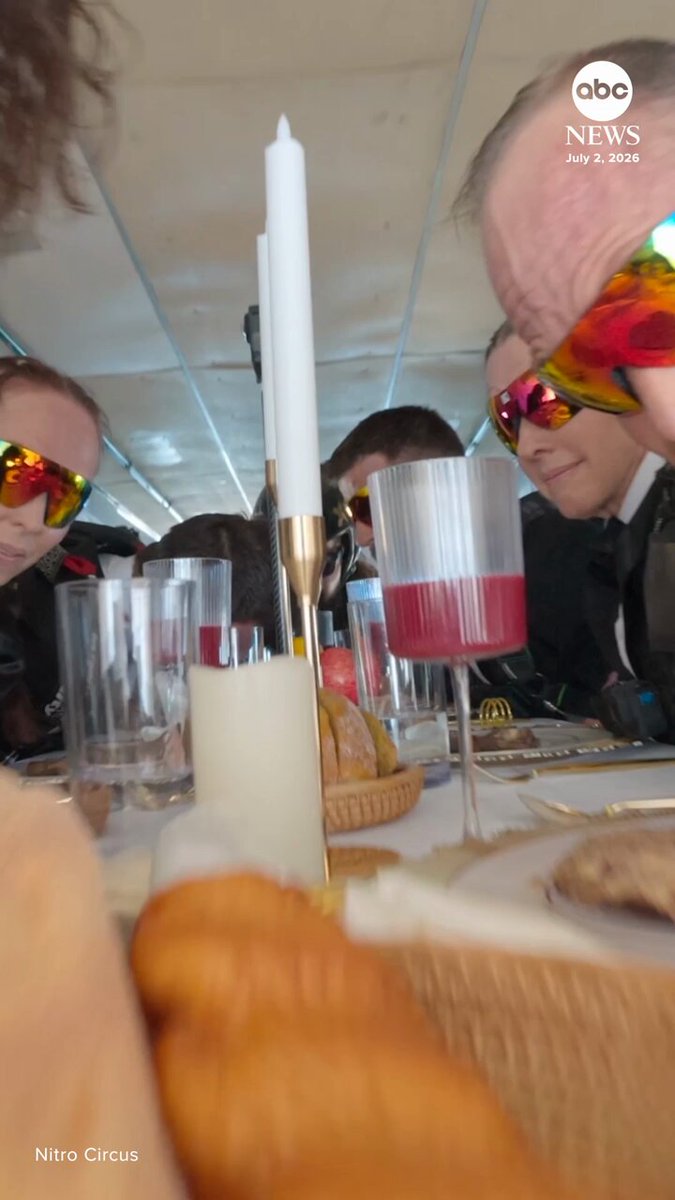 Nitro Circus 推出高空跳伞用餐特技项目“Dinner for Six” 配图