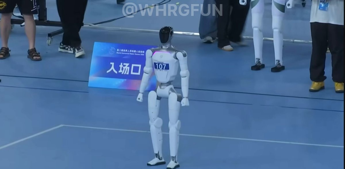 Rui Ma表示明年将参加世界人形机器人运动会并带孩子 配图