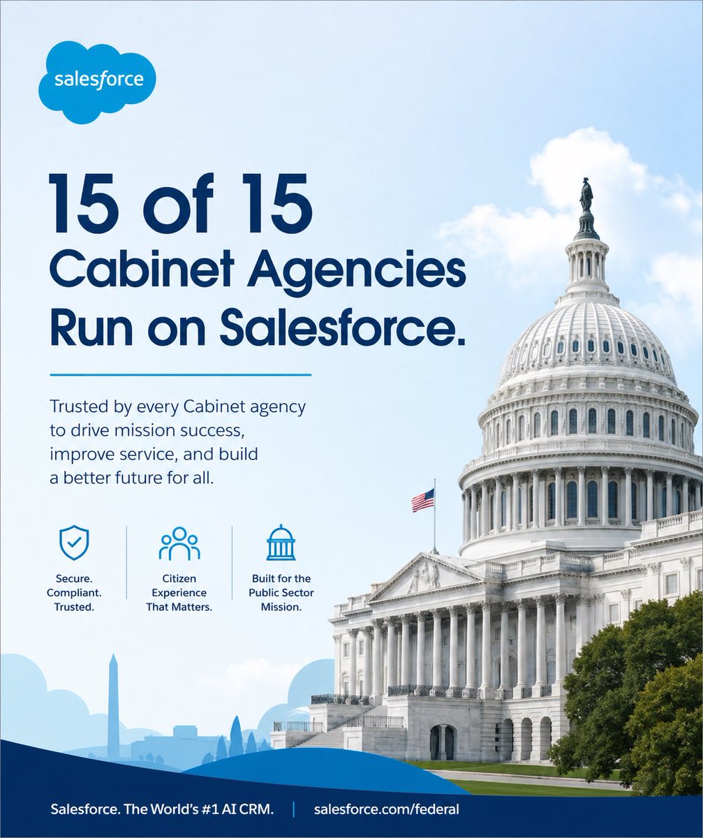 Salesforce Agentforce 获美国防部 IL5 认证并全面部署于联邦机构 配图