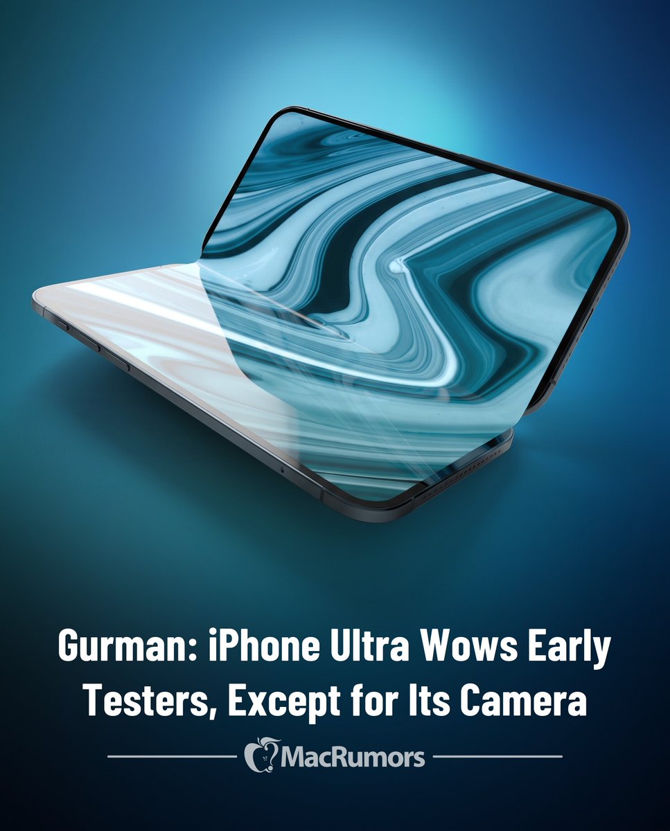 Gurman：iPhone Ultra 早期测试获好评，但相机表现拖后腿 配图
