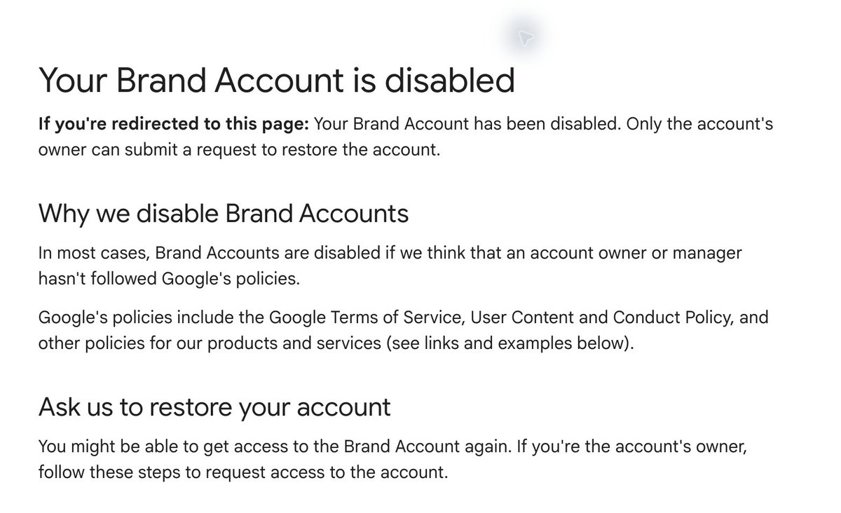 Dan Shipper称 Google 无预警停用 Every 的 YouTube 账号 配图