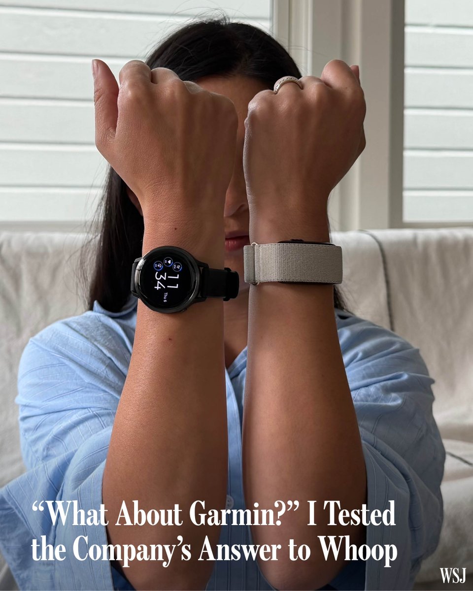 WSJ 评测 Garmin 新款 Cirqa 手环：性价比高但外观不够低调 配图