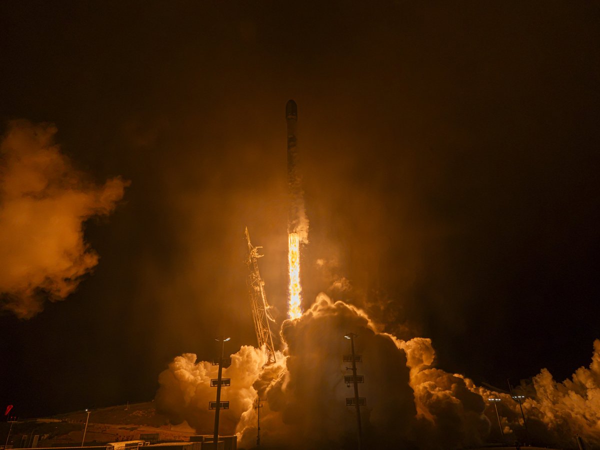 SpaceX 猎鹰9号从加州成功发射24颗星链卫星 配图