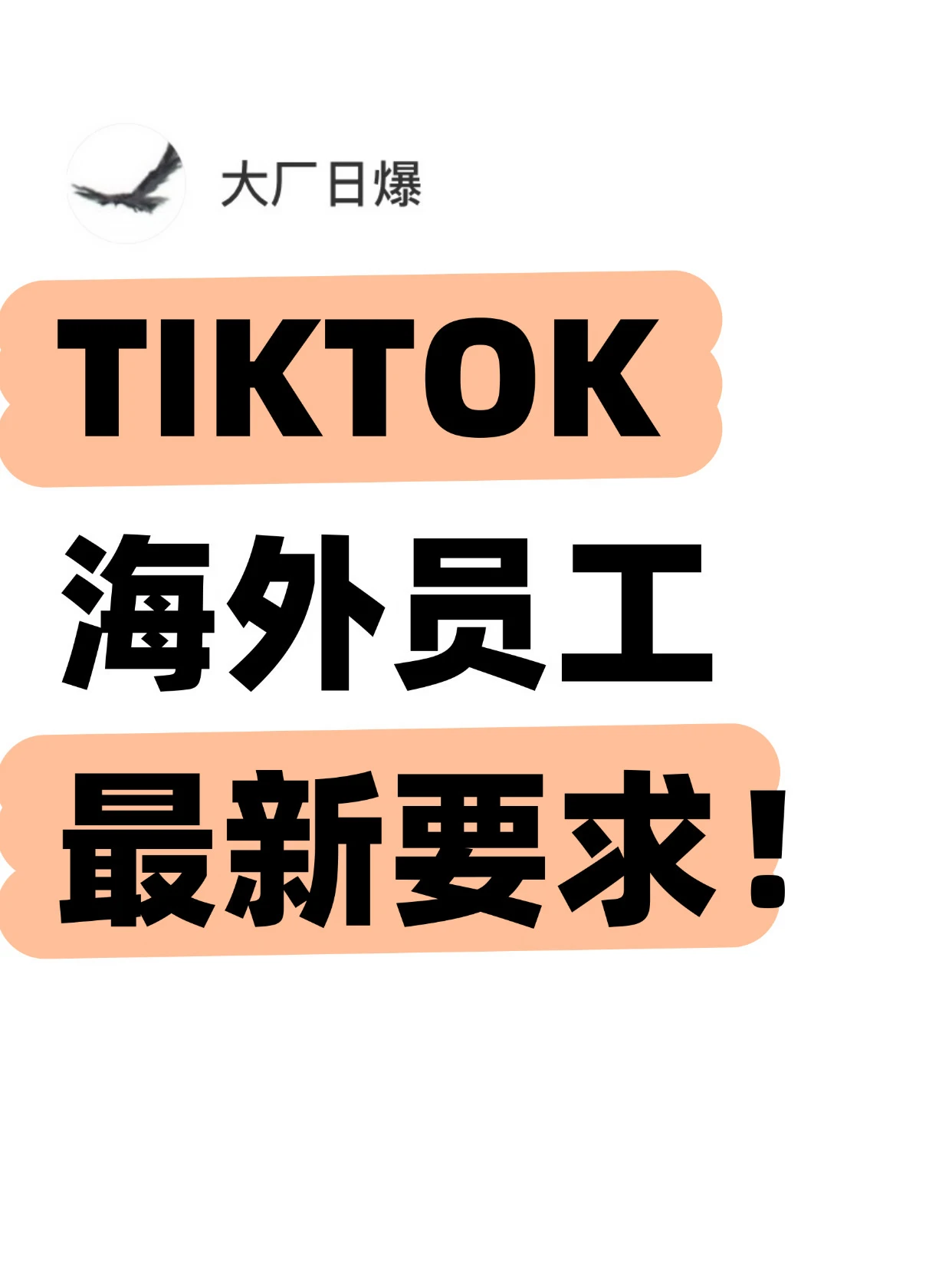 TikTok宣布将全面取消海外员工跨境远程办公 配图