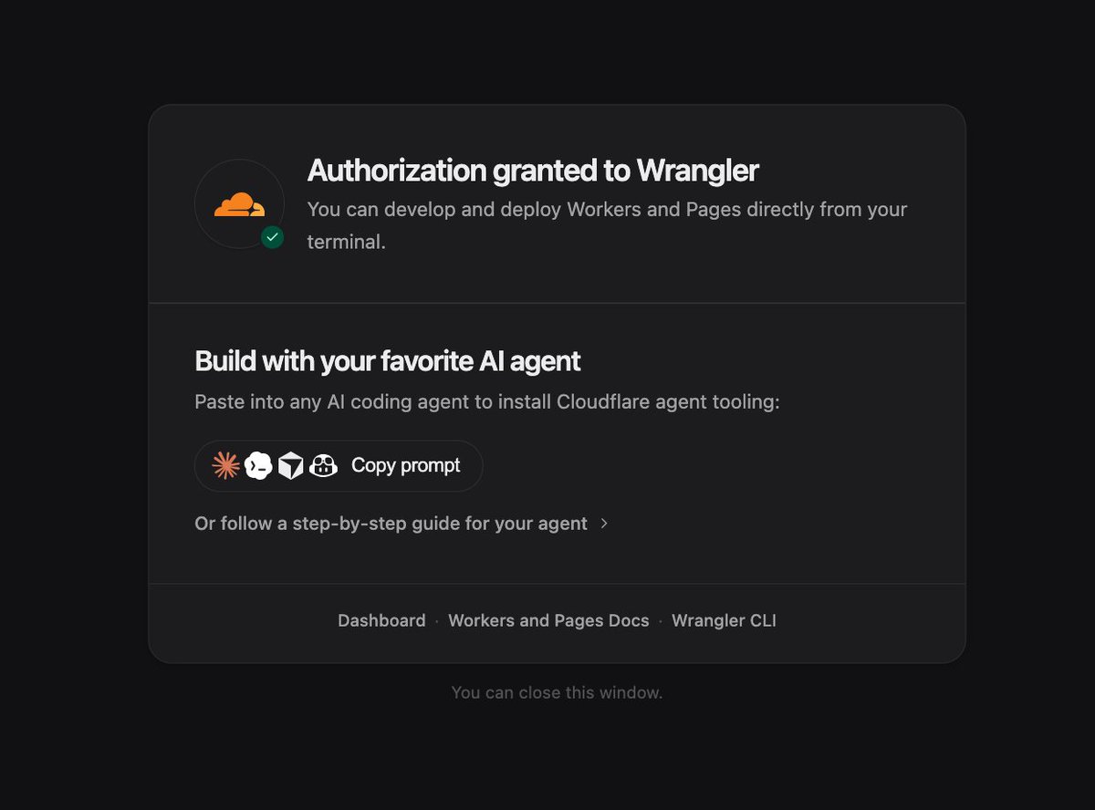 Cloudflare Wrangler CLI 实现与 AI 代码代理集成 配图