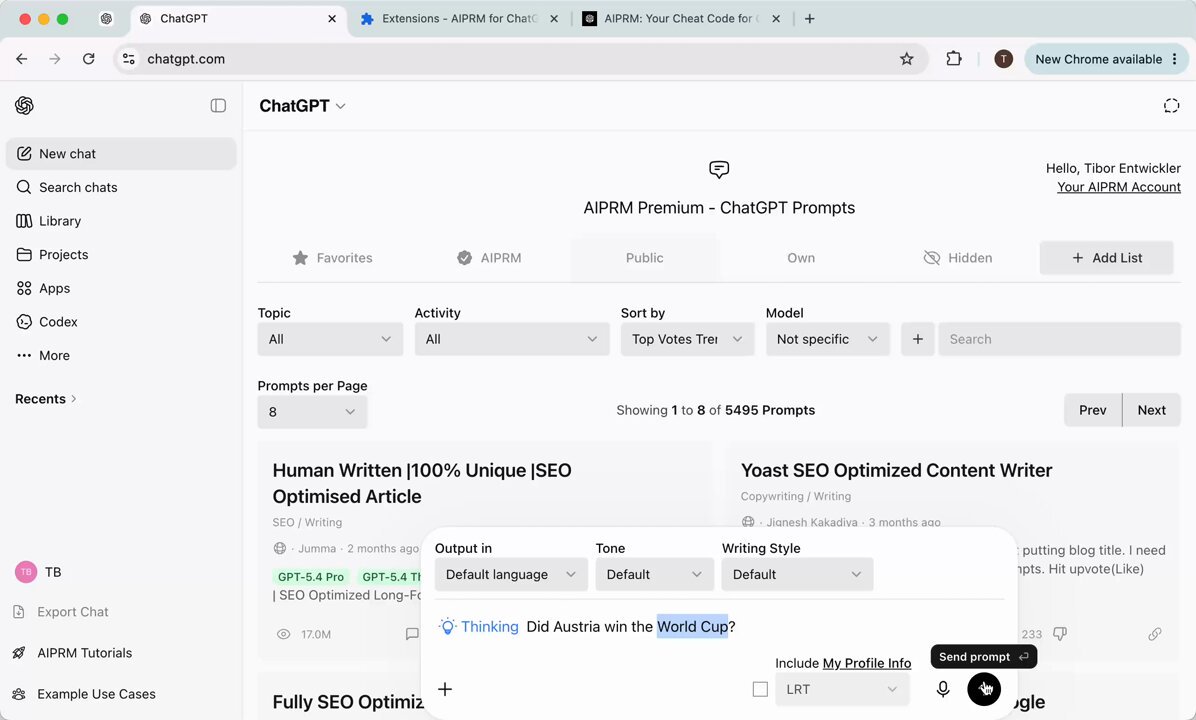 ChatGPT 上线足球主题隐藏彩蛋“dotball” 配图