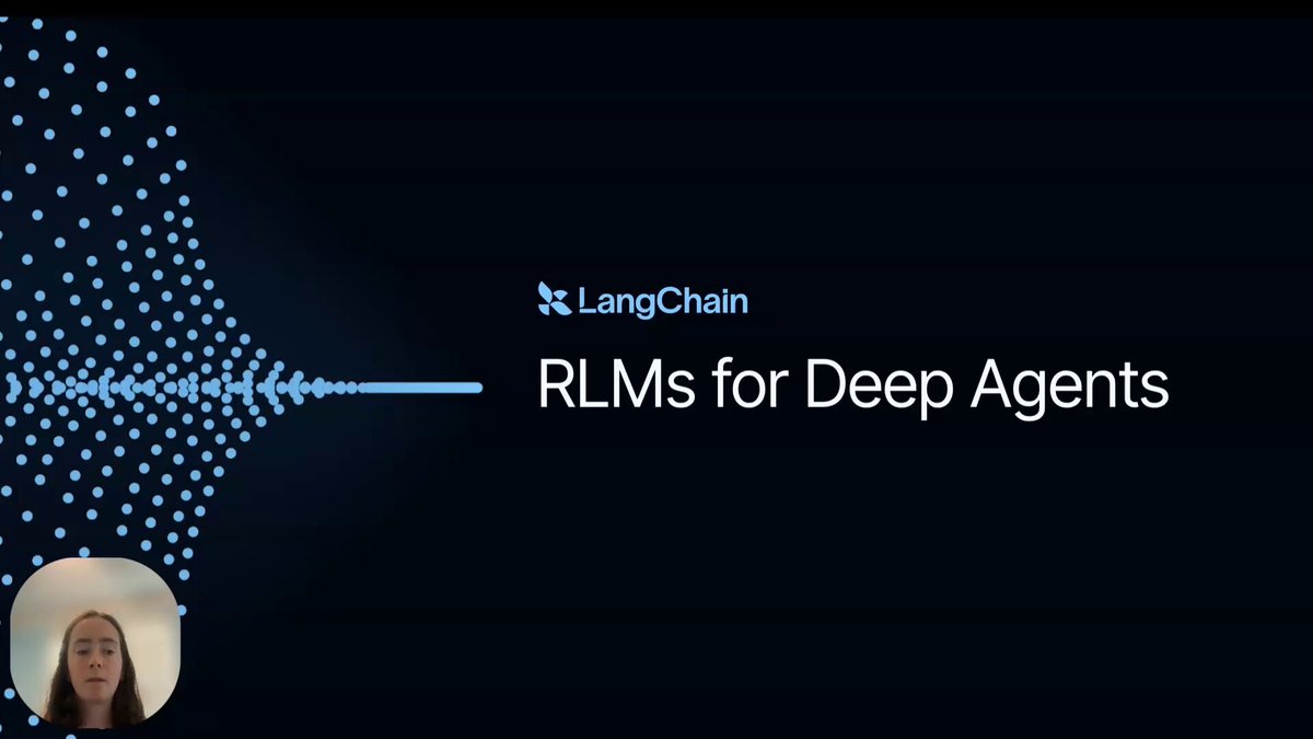 LangChain 宣布 Deep Agents 支持递归语言模型工作流 配图