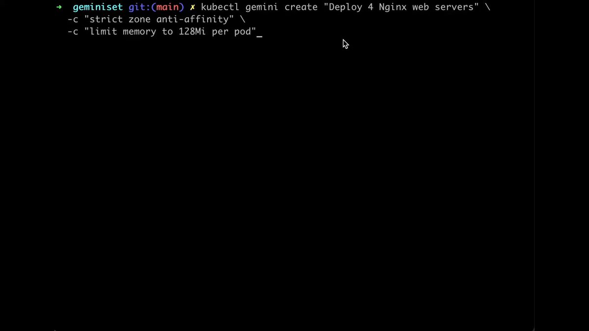实测称 Gemini Flash 3.7 可用自然语言编写 Kubernetes 规范 配图